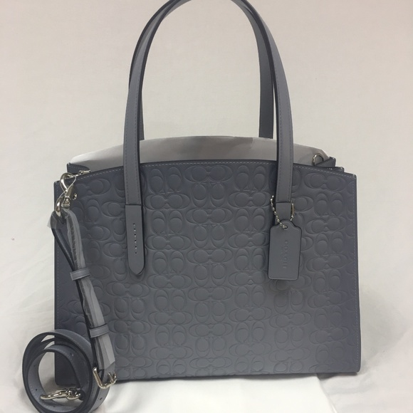 Coach Handbags - COACH 51728 Charlie Carryall Mist Blue